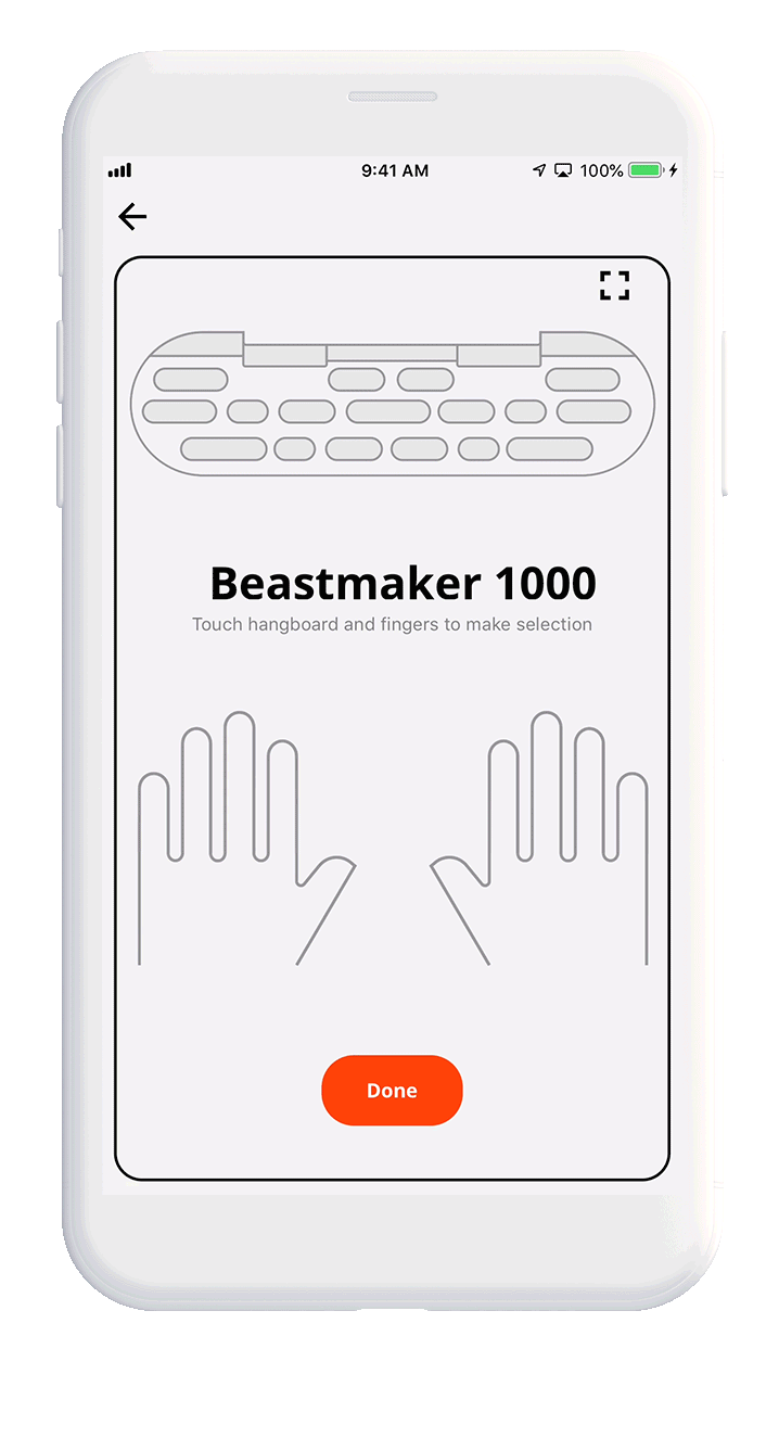 gif of honed app