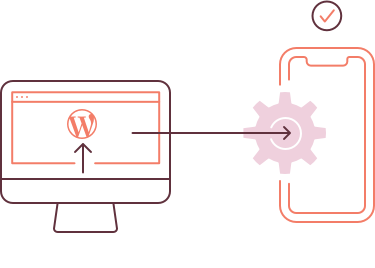 Wordpress to app